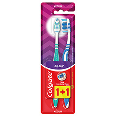 Zubní kartáček Colgate Zig-Zag střední 1+1