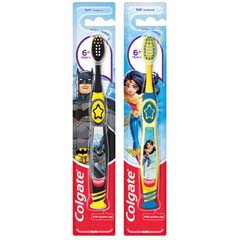 Dětský zubní kartáček Colgate Batman + wonder women 6+ let