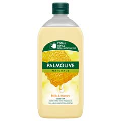 Tekuté mýdlo Palmolive Naturals Milk & Honey refill 750 ml