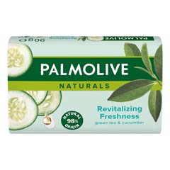 Mýdlo Palmolive Naturals Green tea & Cucumber světle zelené 90g