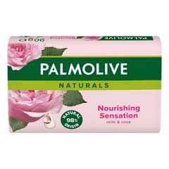 Mýdlo Palmolive Naturals Milk & Rose růžové 90g