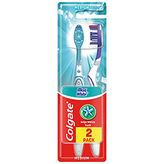 Zubní kartáček Colgate Max White střední 1+1