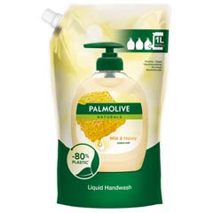 Tekuté mýdlo Palmolive Naturals Milk & Honey refill 1000 ml