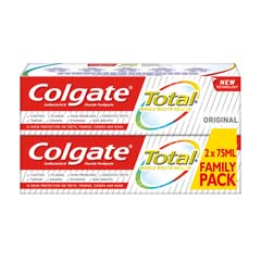 Zubní pasta Colgate Total original 75 ml DUOPACK 2 × 75 ml