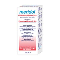 Ústní voda meridol Chlorhexidine 300ml